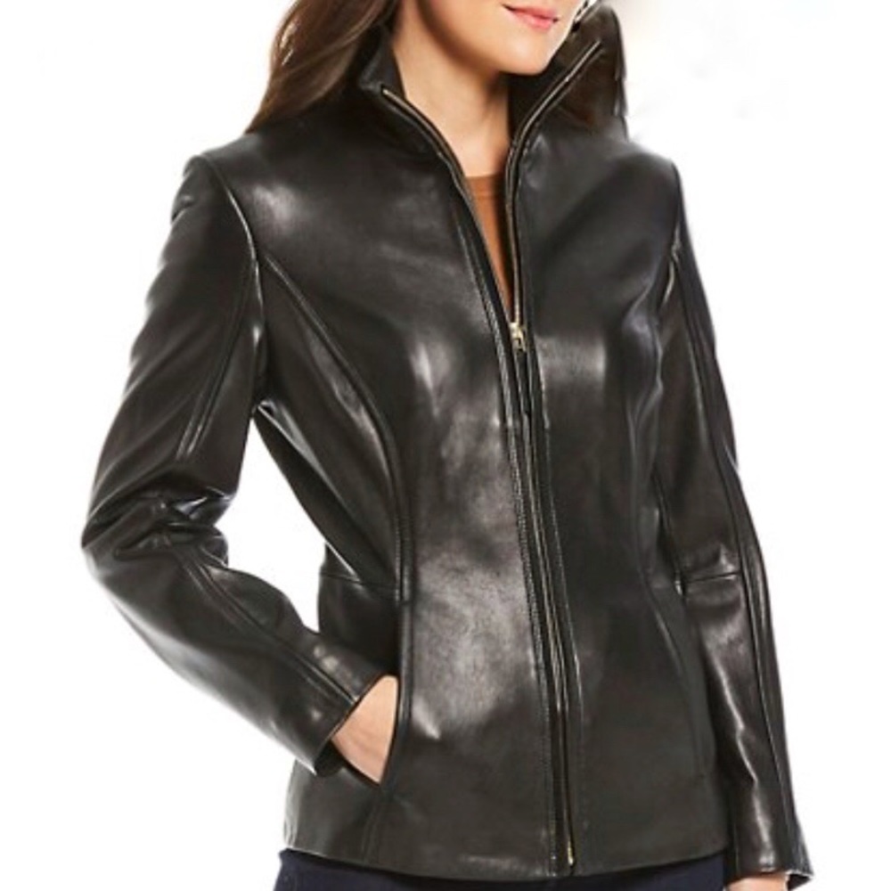 🌟NEW🌟EXCELLED Collection women’s leather jacket